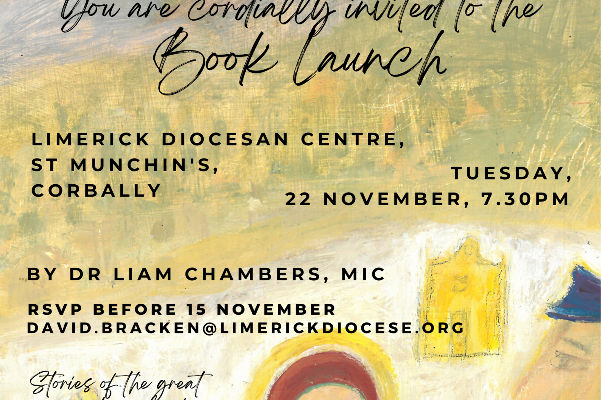 Of Limerick Saints and Seekers' book launch, Tuesday 22nd November