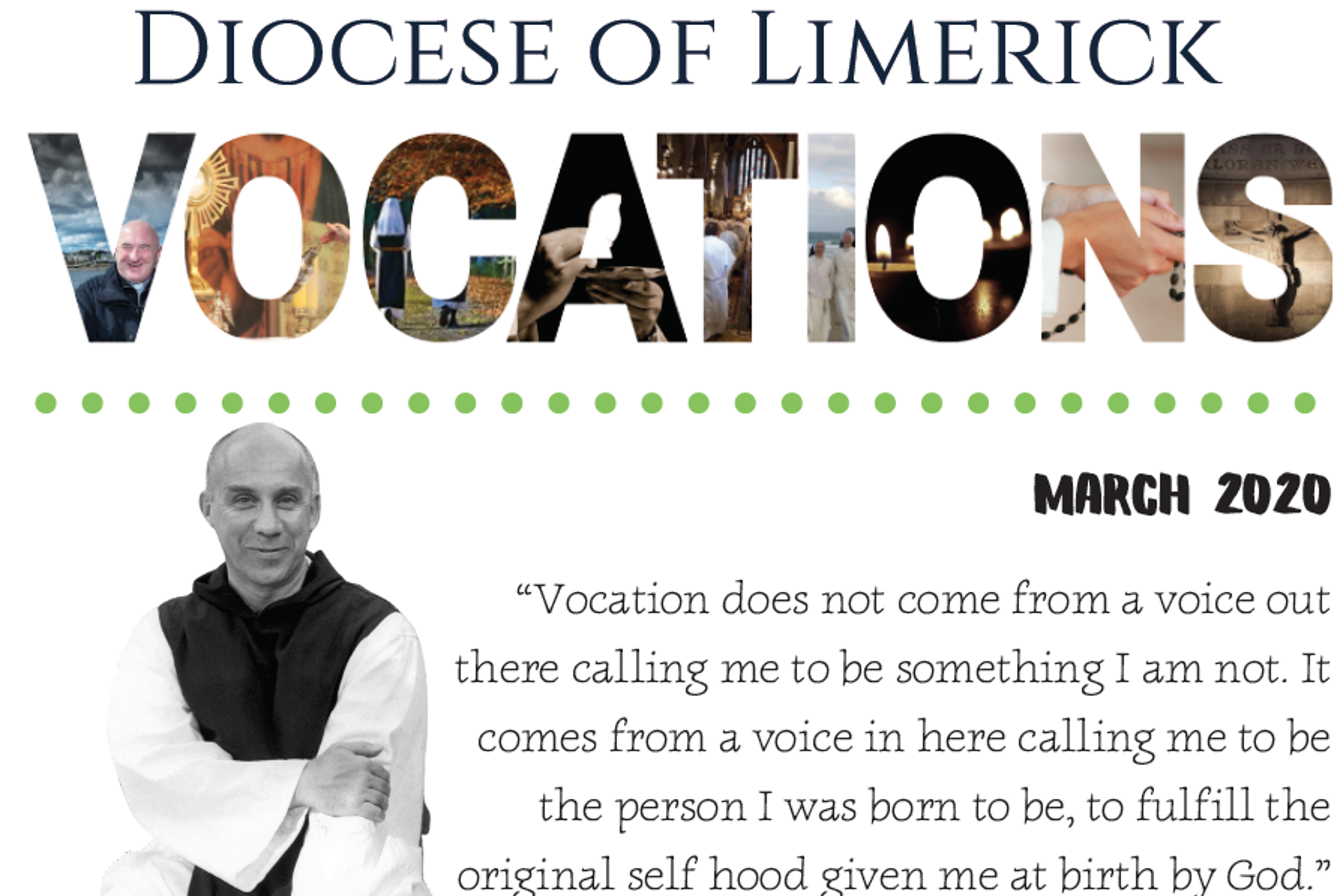 Vocations Newsletter March 2020 Vocations Newsletter March 2020