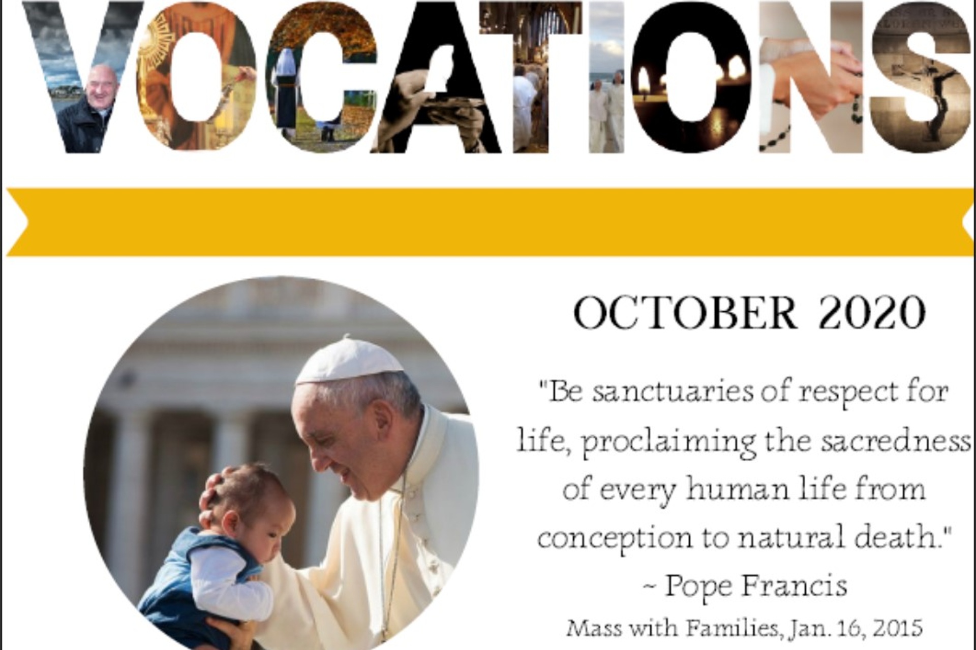 October 2020 Vocations Newsletter