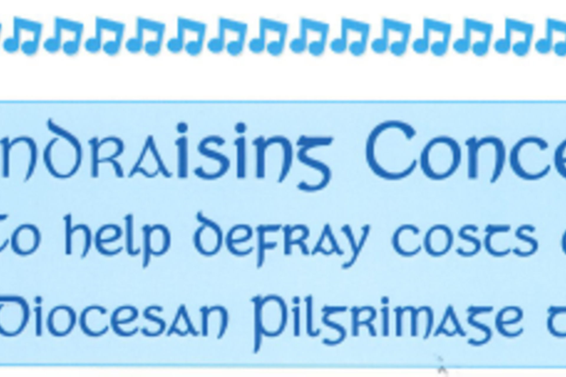 Fundraising Concert for Lourdes Pilgrimage