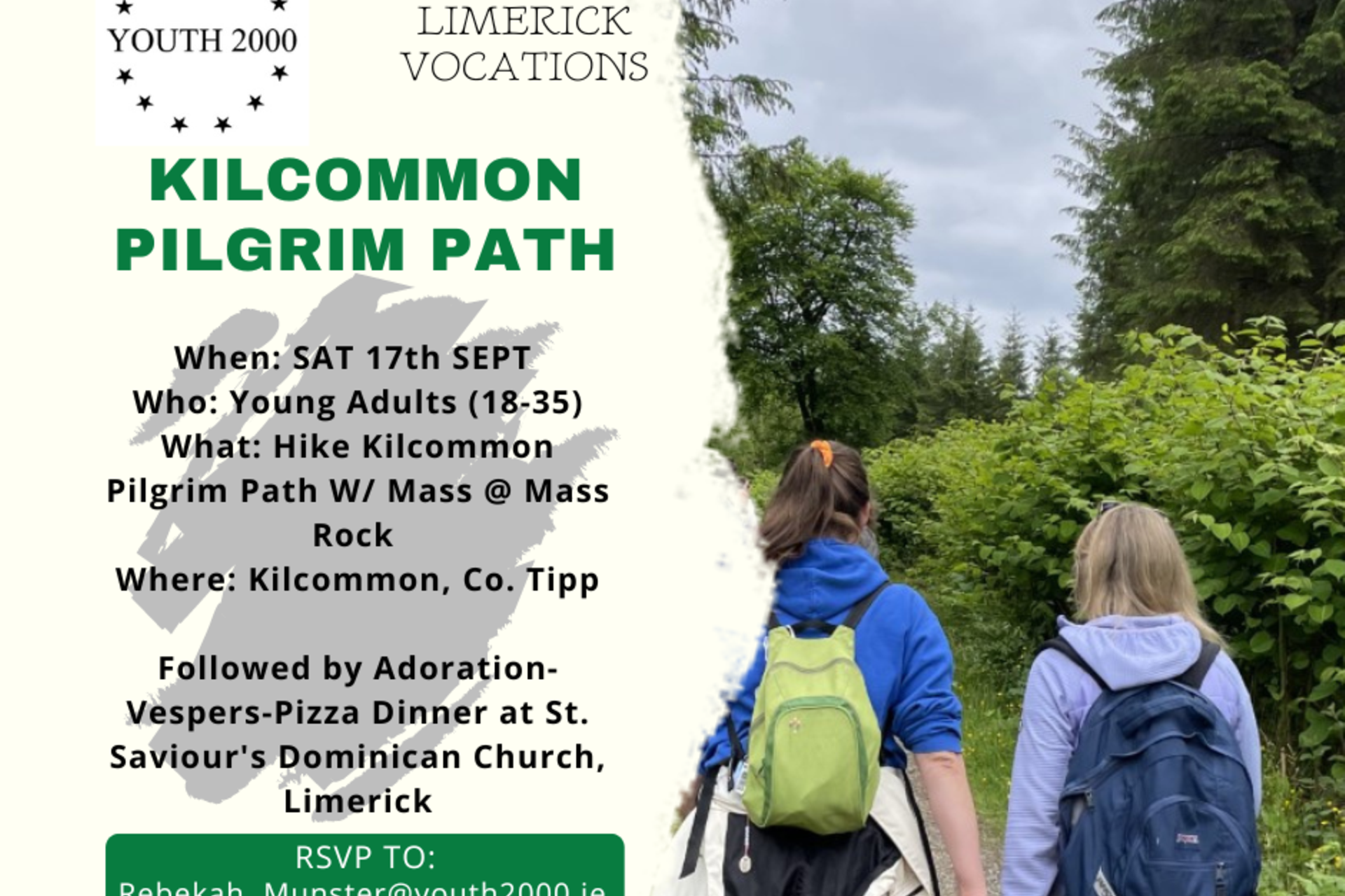 Hike - Kilcommon Pilgrim Path with Mass Hike - Kilcommon Pilgrim Path with Mass