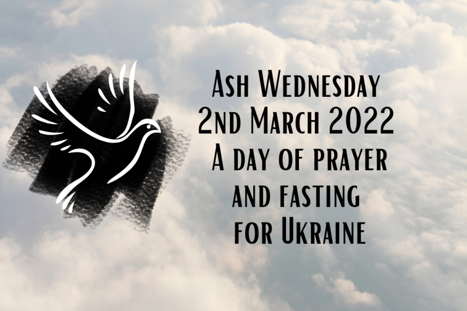 Pope Francis announces 2 March (Ash Wednesday) as a day of prayer and fasting for Ukraine