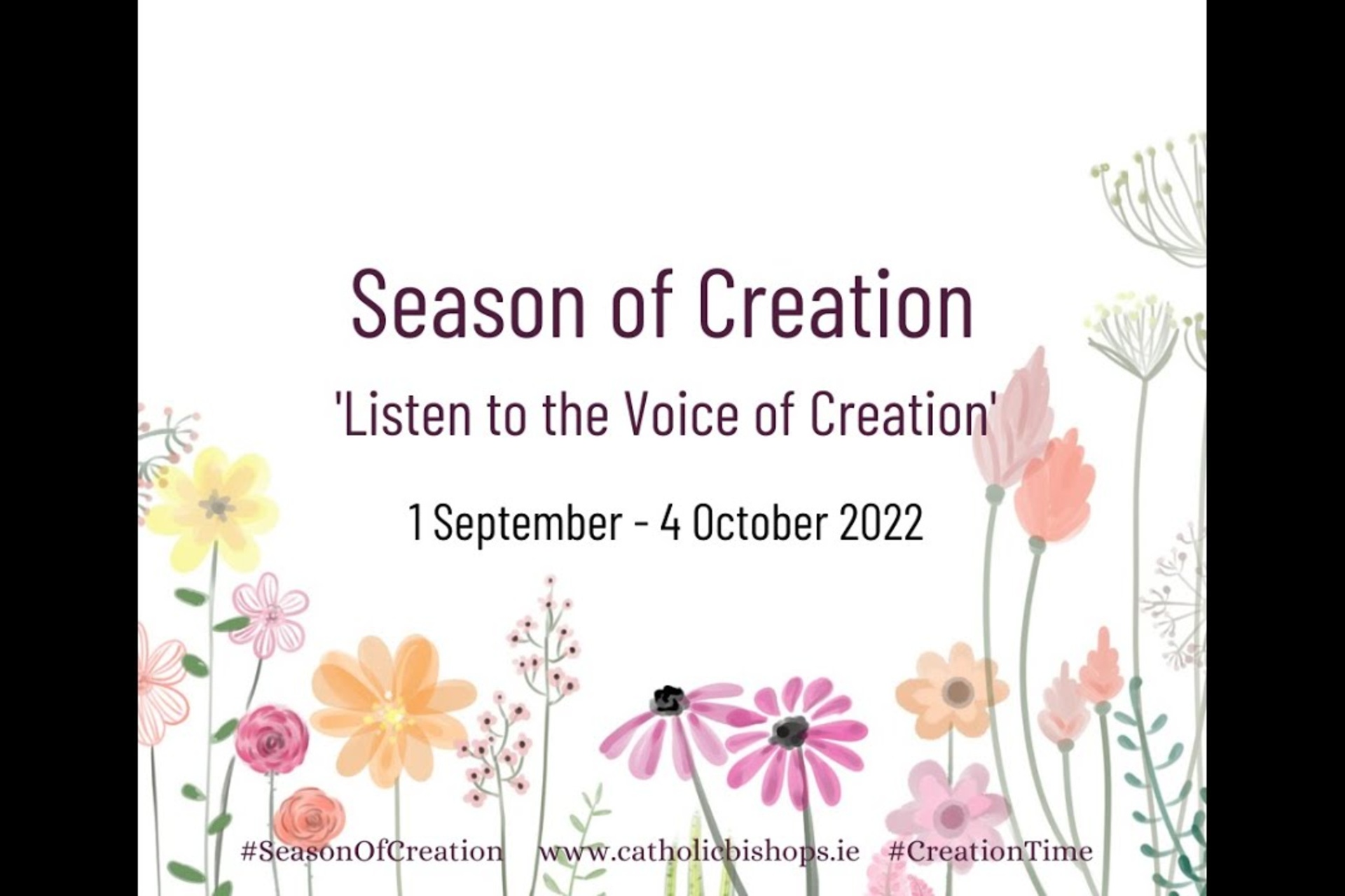 Autumn Pastoral Outreach:  Season of Creation